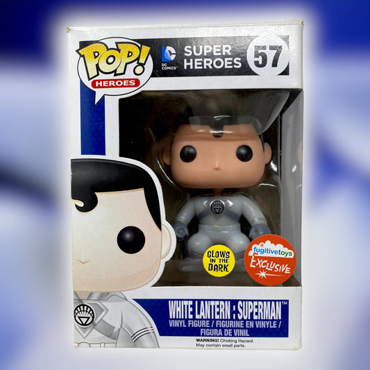 2015 White Lantern: Superman 57, GITD Fugitive Toys