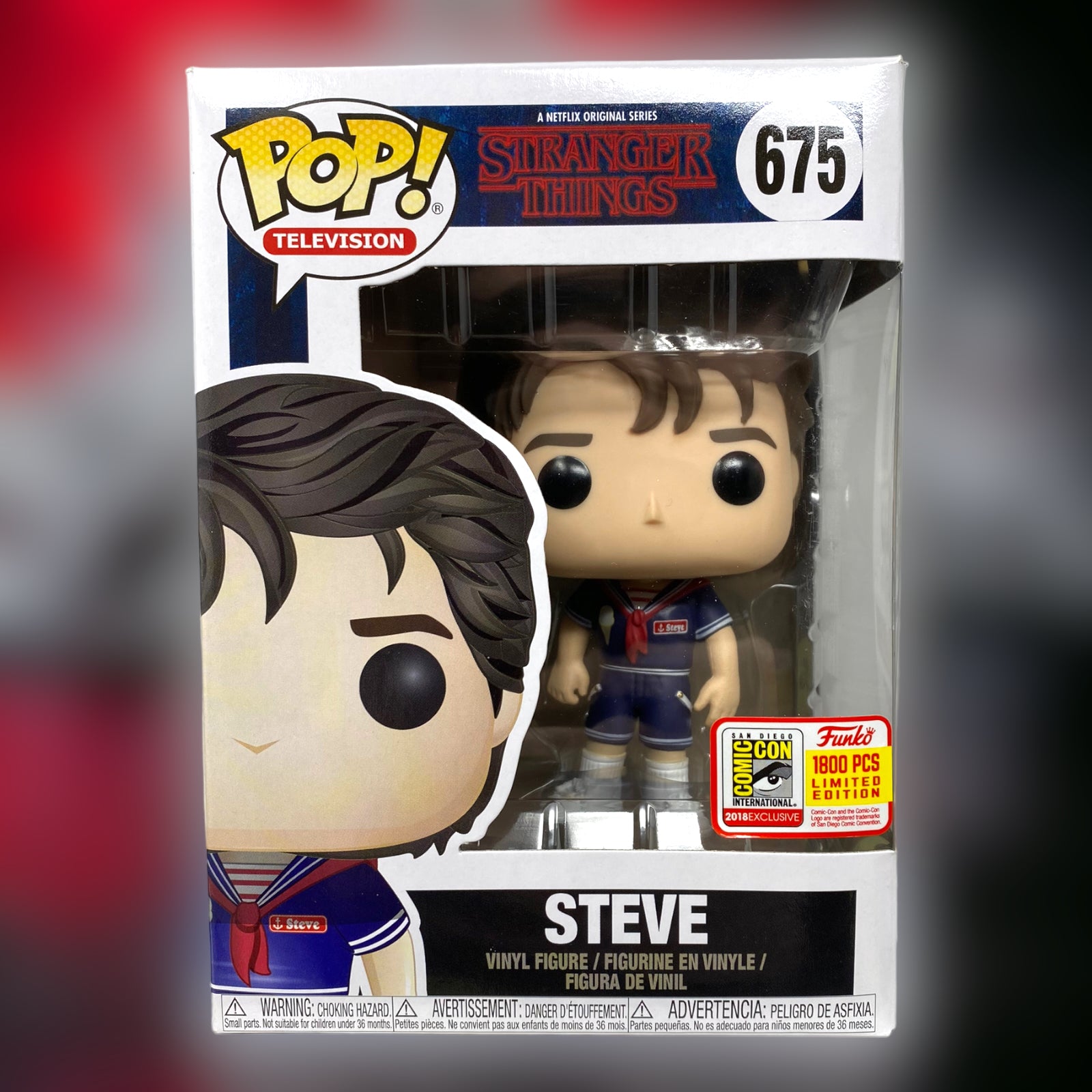 Funko Pop! #675 Steve SDCC 1800PCS discount