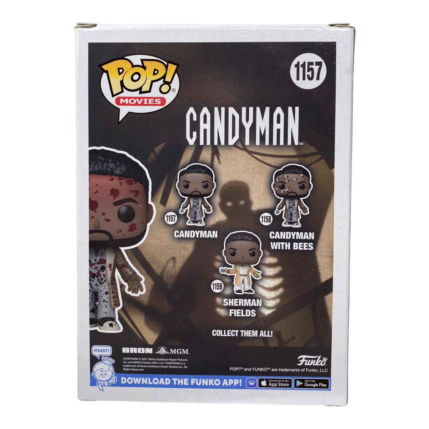 2021 Michael Hargrove Autographed Candyman 1157 Bloody Chase