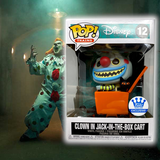 2021 Clown in Jack-in-the-Box Cart 12, Funko Shop Exclusive