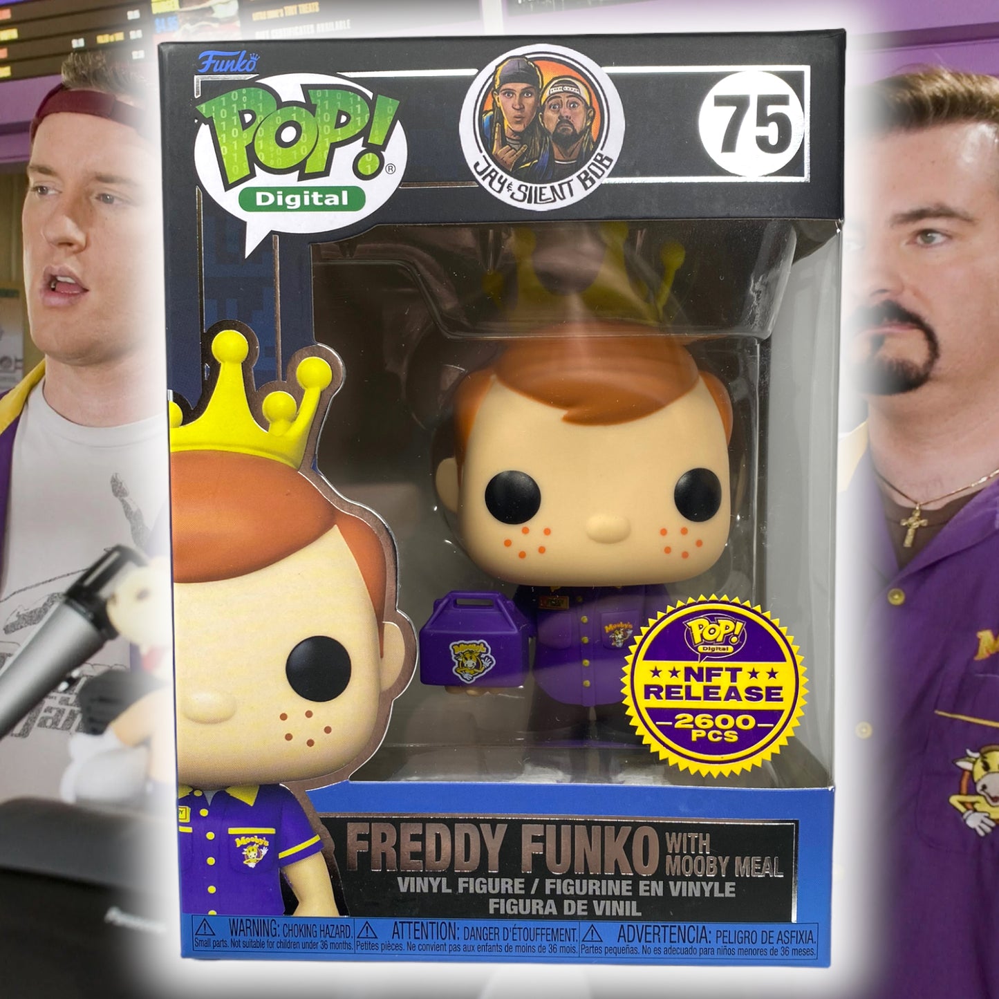 Sold NFT Freddy Funko with Mooby Meal