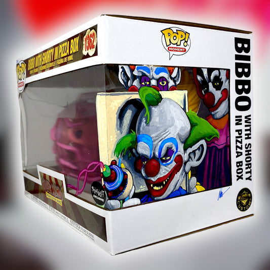 Sold Moment - Killer Klowns - Bibbo with Shorty in Pizza Box 1362, TCC X “Mooch” Custom