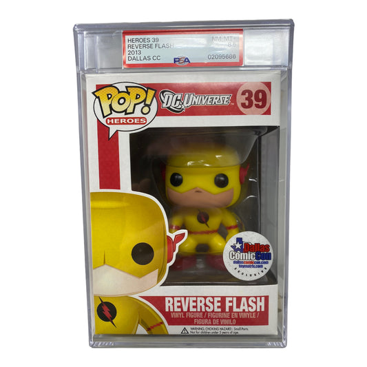 PSA Grade 8.5 - DC - 2013 Reverse Flash 39, Dallas CC