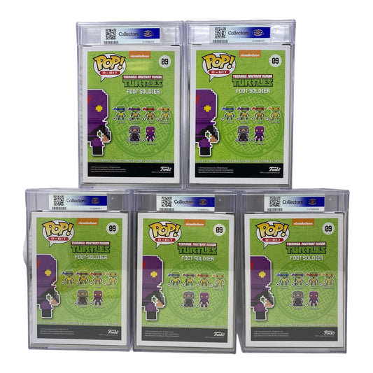 PSA Graded Teenage Mutant Ninja Turtles - Foot Soldier Set NYCC, 500 pcs