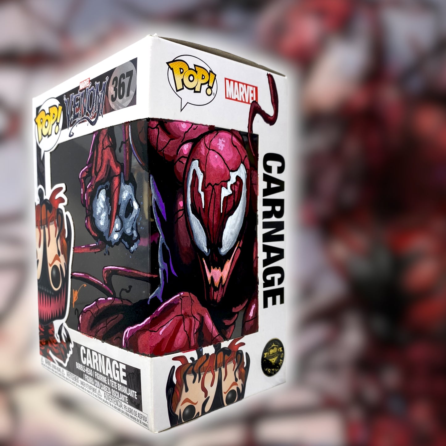 SOLD - Marvel - Carnage 367, TCC X “Mooch” Custom