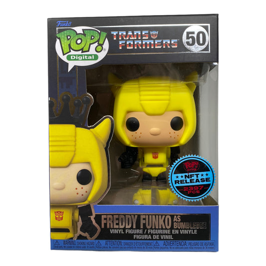 2022 NFT Freddy Funko as Bumblebee 50, NFT Release 2397 pcs