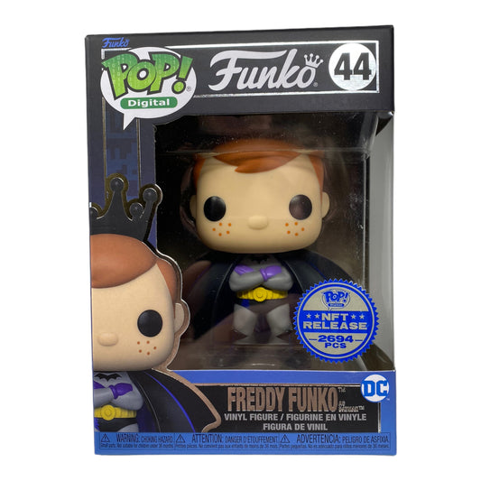 Sold 2022 NFT Freddy Funko as Batman 44, NFT Release 2694 pcs