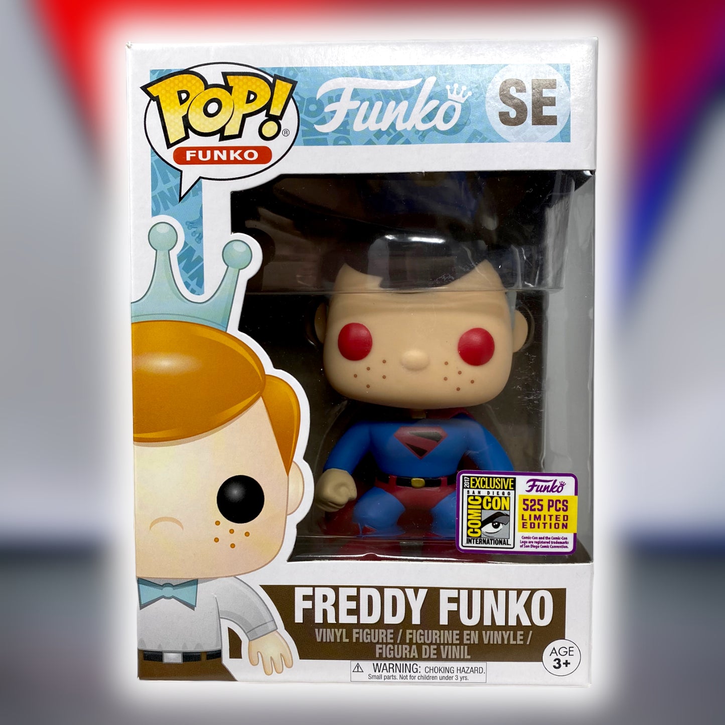 Sold - 2017 - Freddy Funko as Kingdom Come Superman SE, SDCC 525 pcs