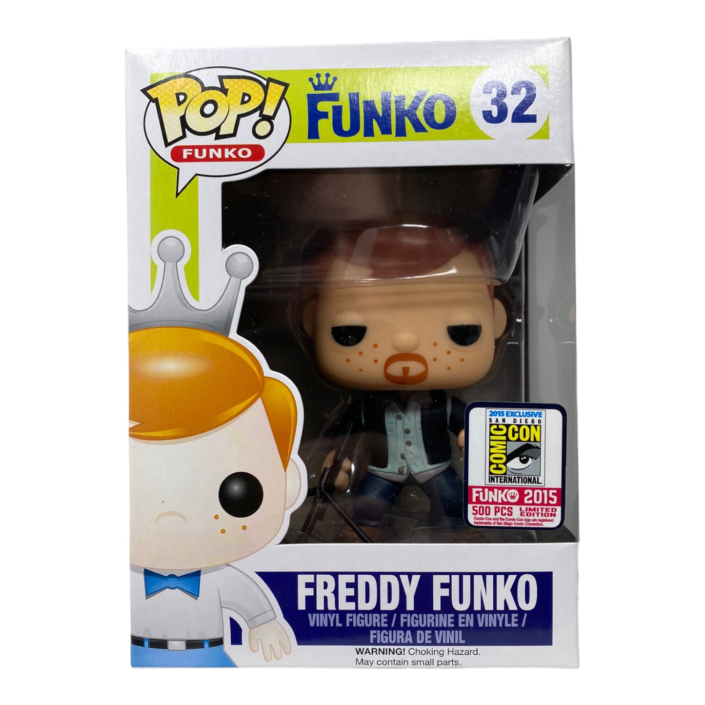 Sold - 2015 - Freddy Funko as Daryl Dixon 32, SDCC 500 pcs