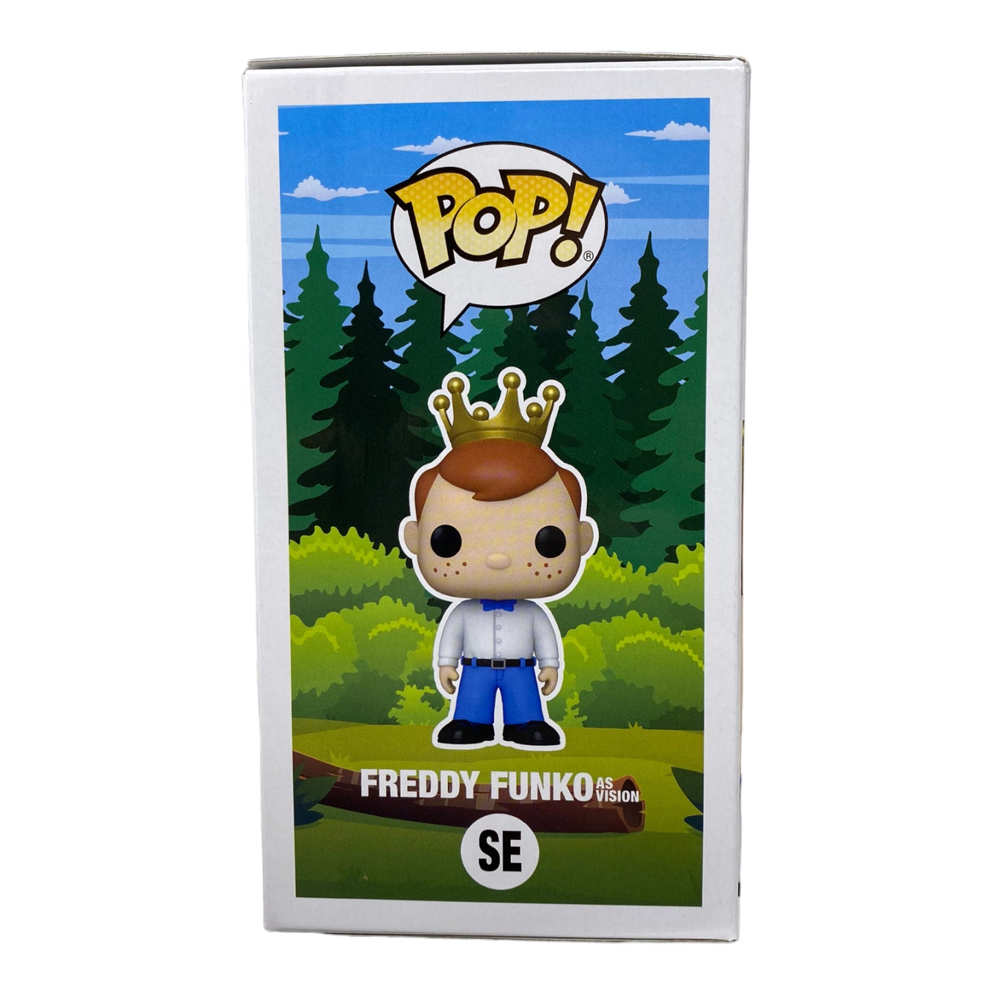 2023 - Freddy Funko as Vision SE, GITD Camp Fundays