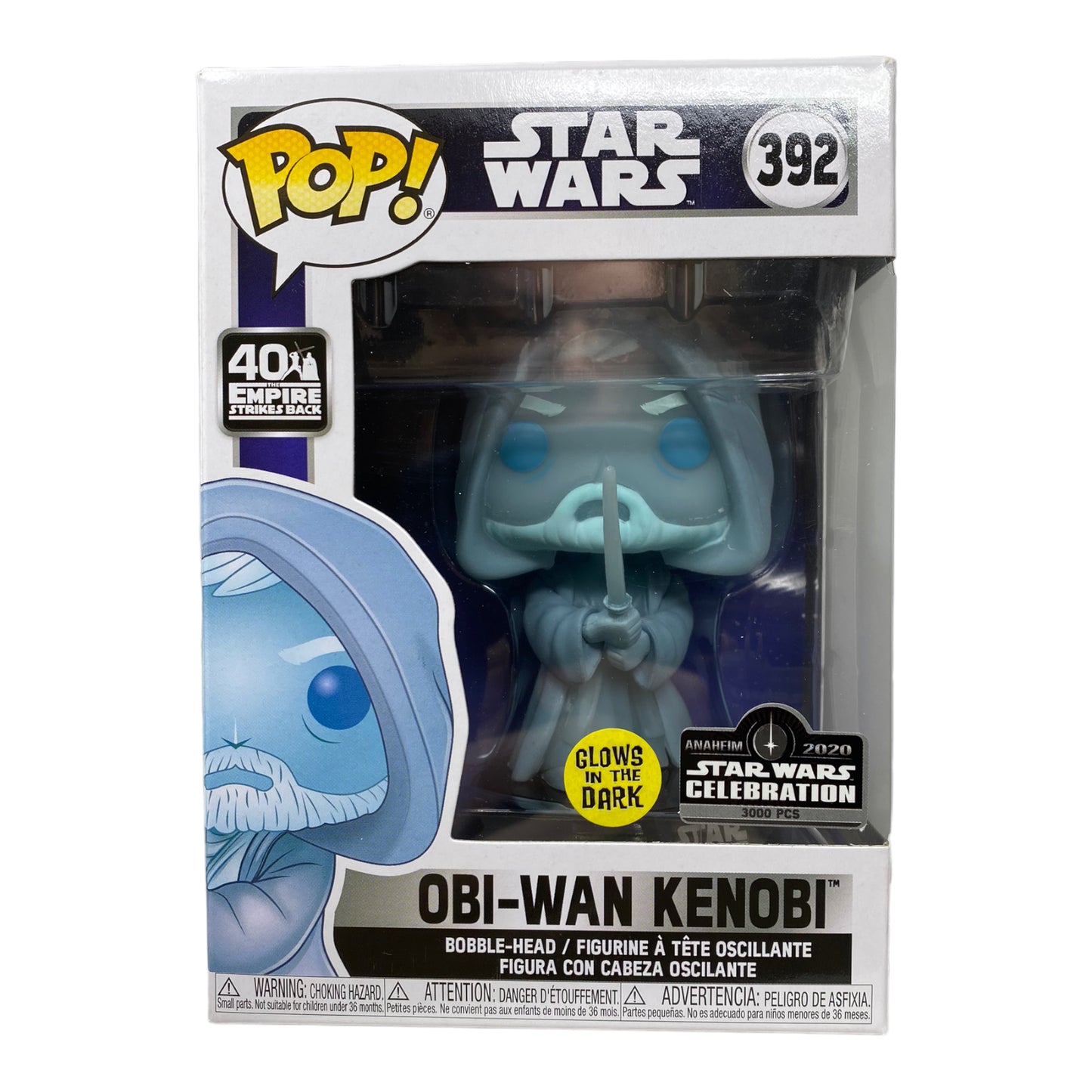 2020 - Obi-Wan Kenobi 392, GITD, Star Wars Celebration