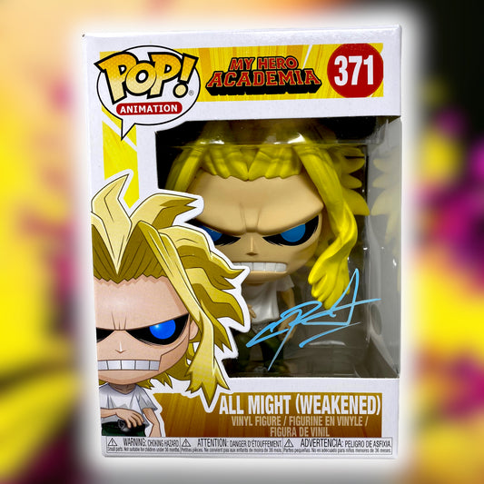 Sold - 2021 - Autographed All Might (Weakened) 371