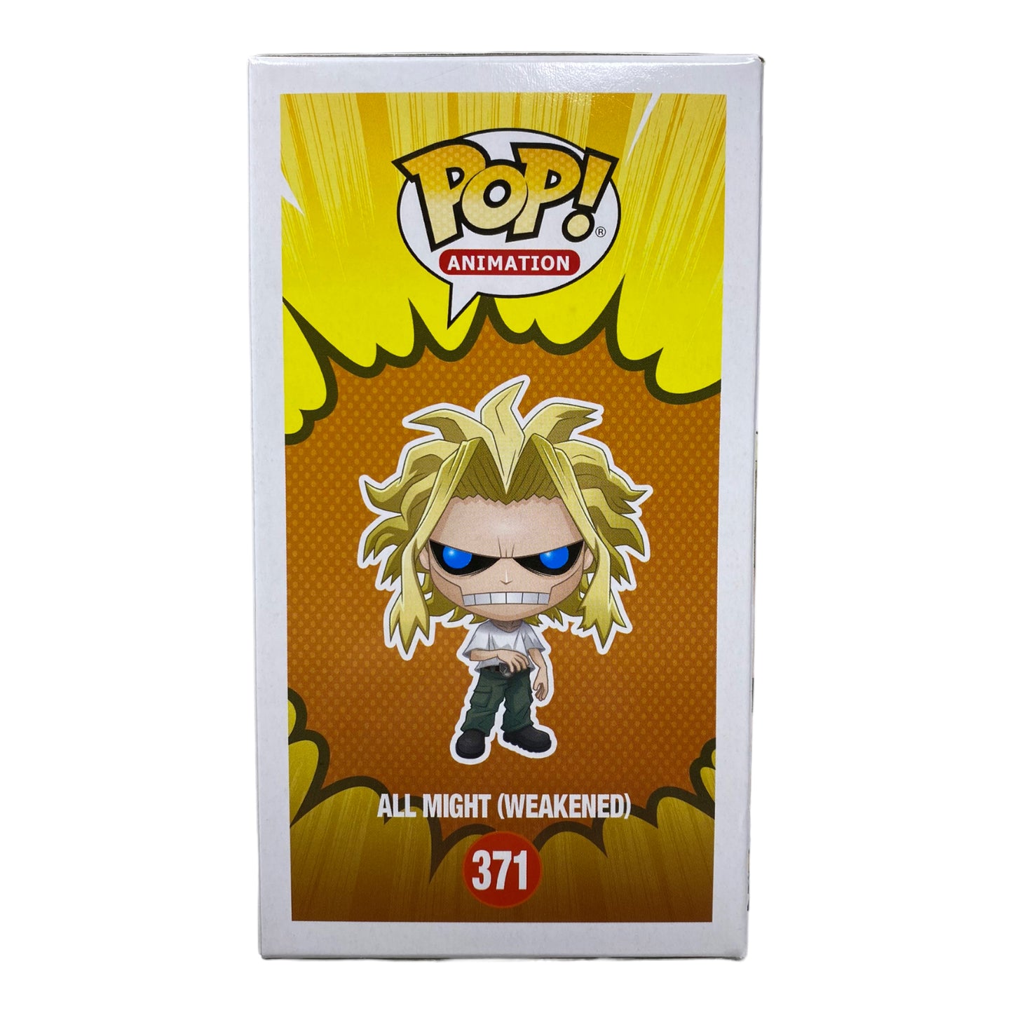 Sold - 2021 - Autographed All Might (Weakened) 371