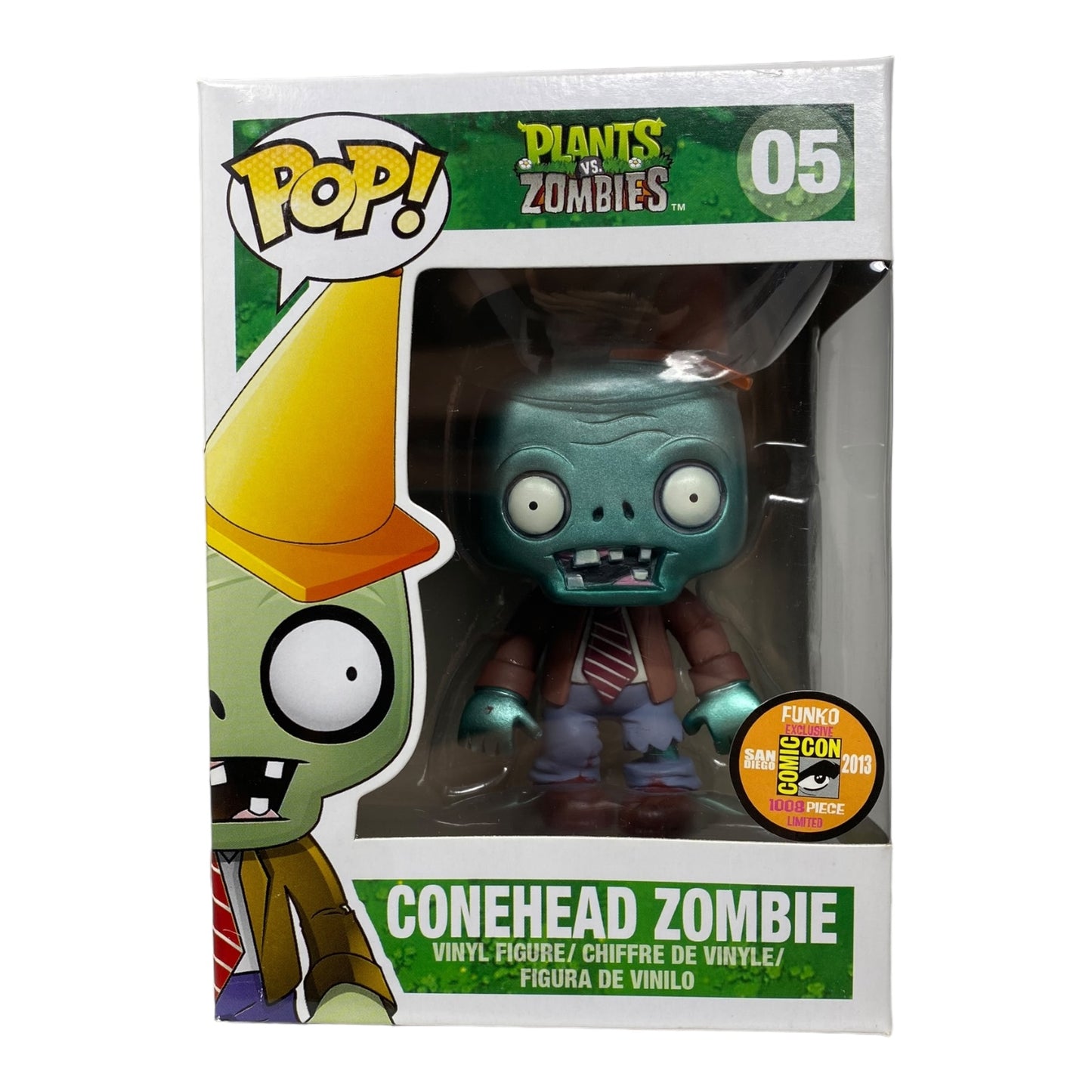 2013 - Conehead Zombie 05 SDCC 1008 pcs, Metallic