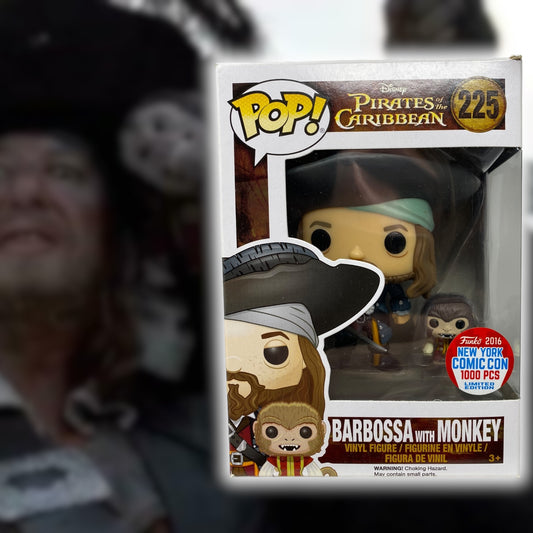 2016 - Barbossa with Monkey 225, NYCC, 1000 pcs