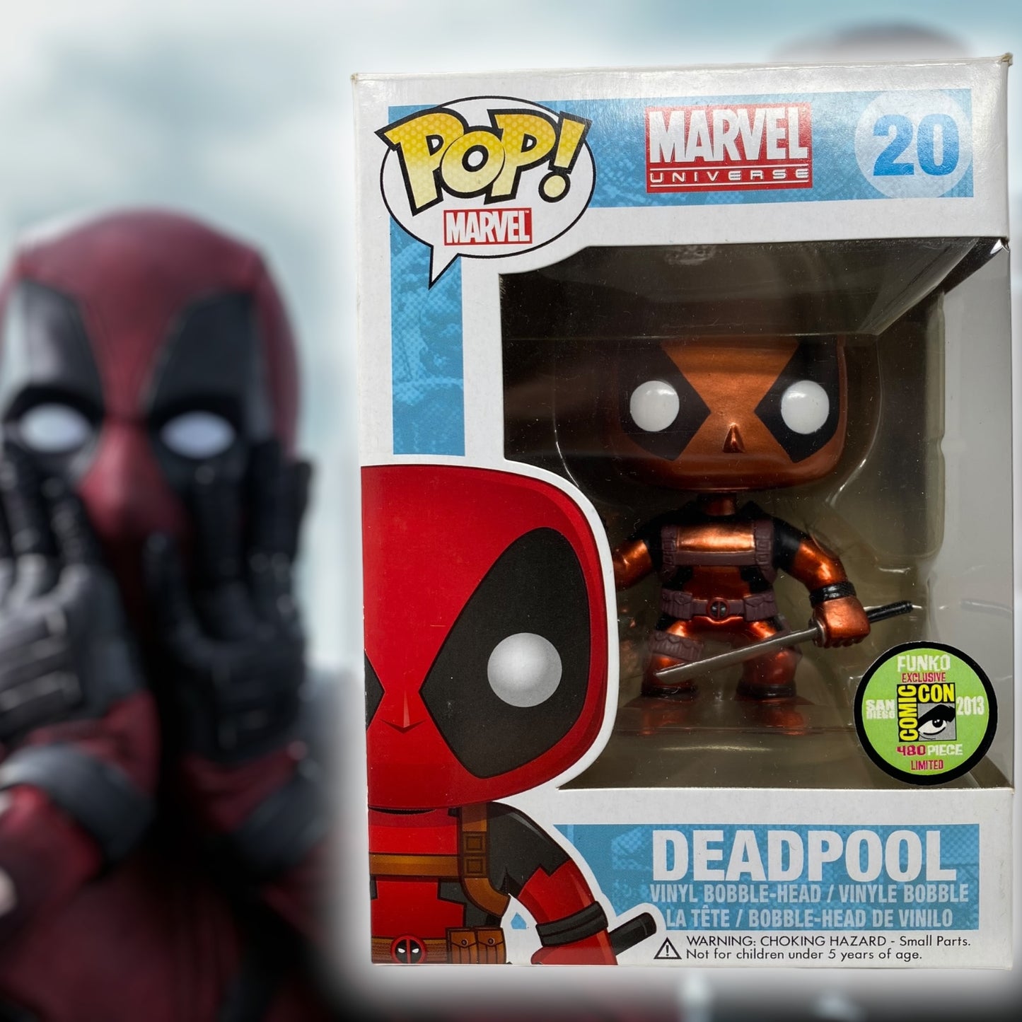 Sold 2013 - Deadpool 20, SDCC 480 pcs