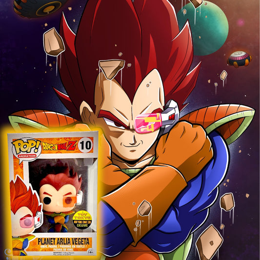 SOLD - 2014 Planet Arlia Vegeta Toy Tokyo Exclusive