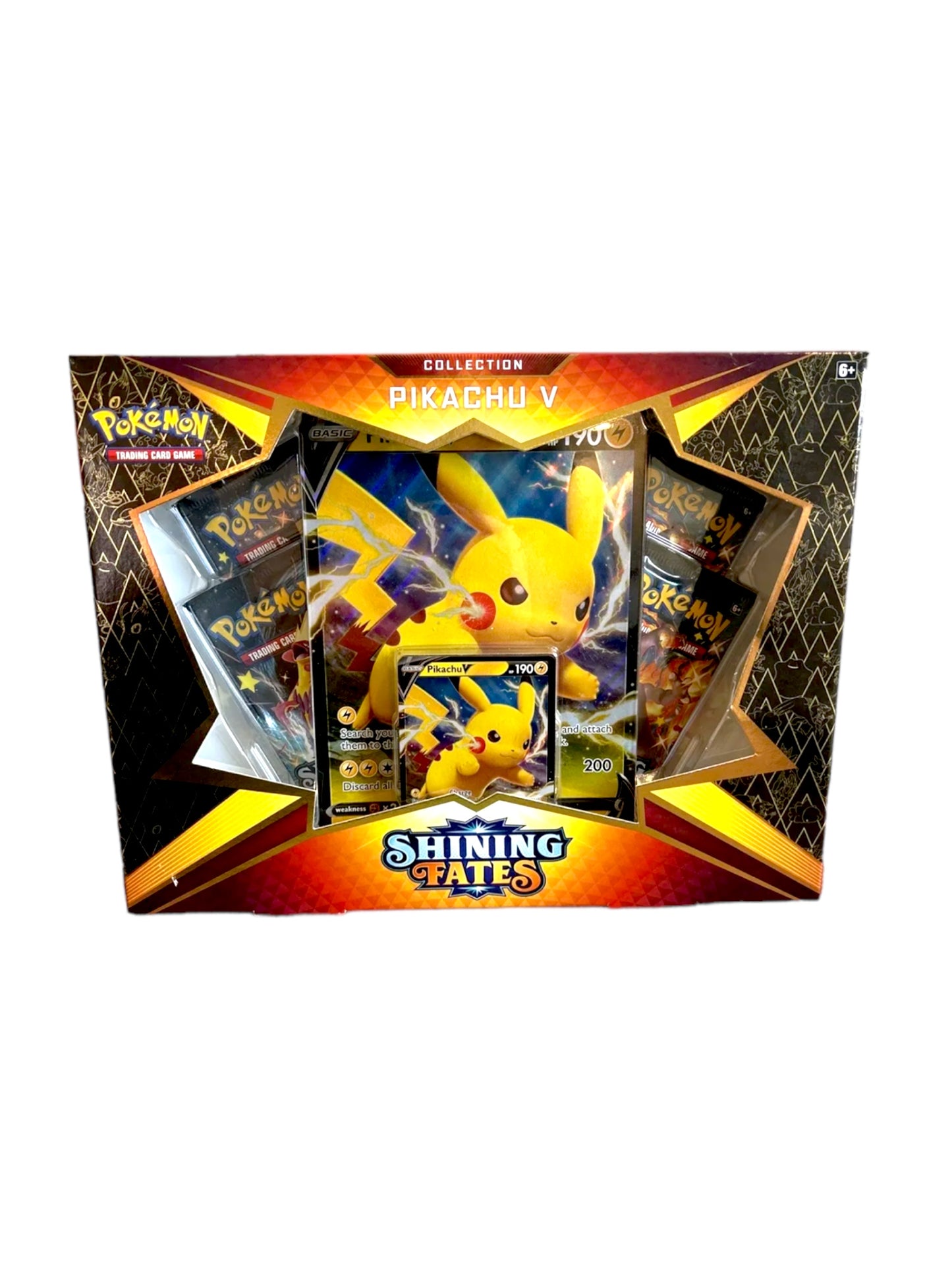 Pokemon TCG Shining Fates Collection Pikachu V Box