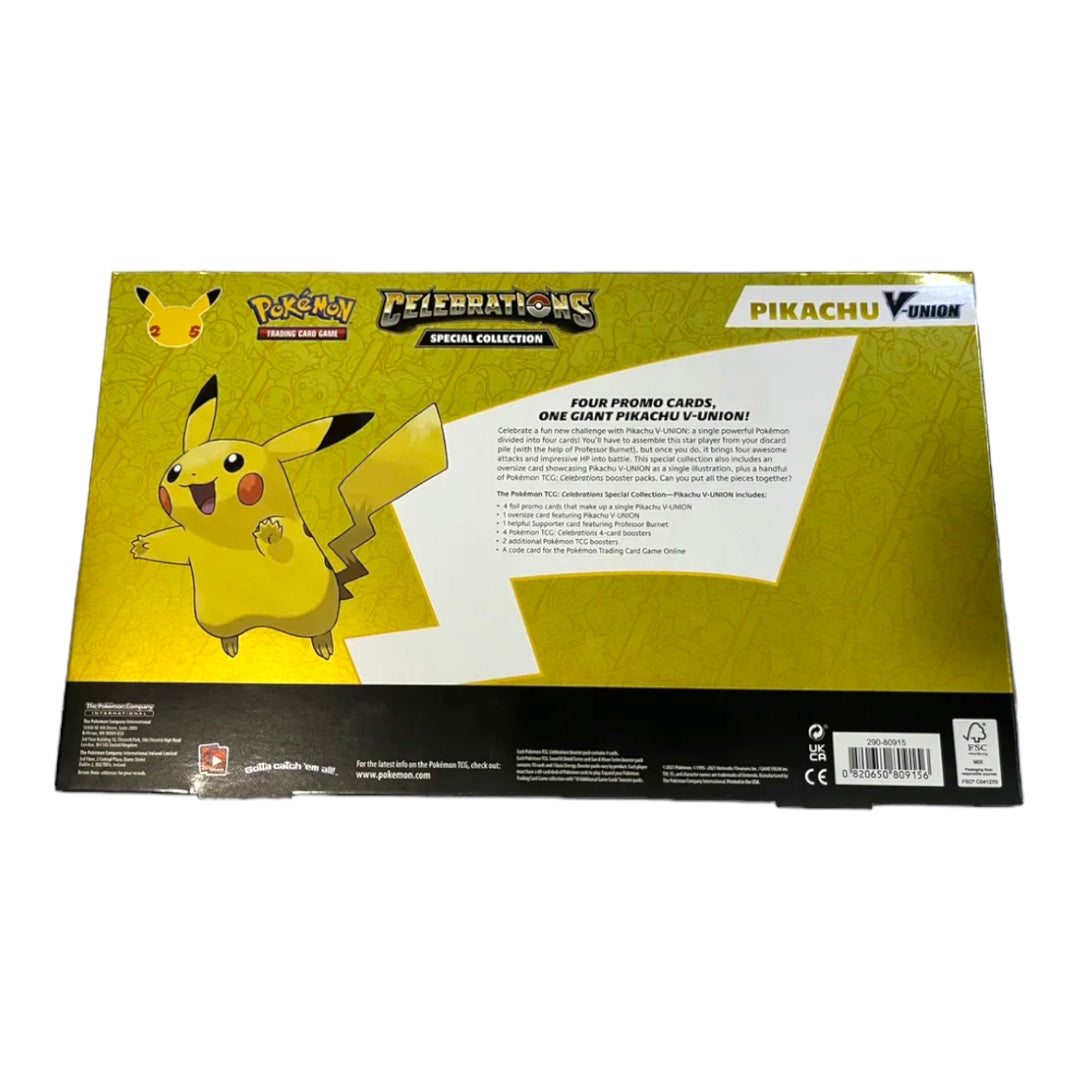 Pokemon TCG: 25th Anniversary Pikachu V Union Collection