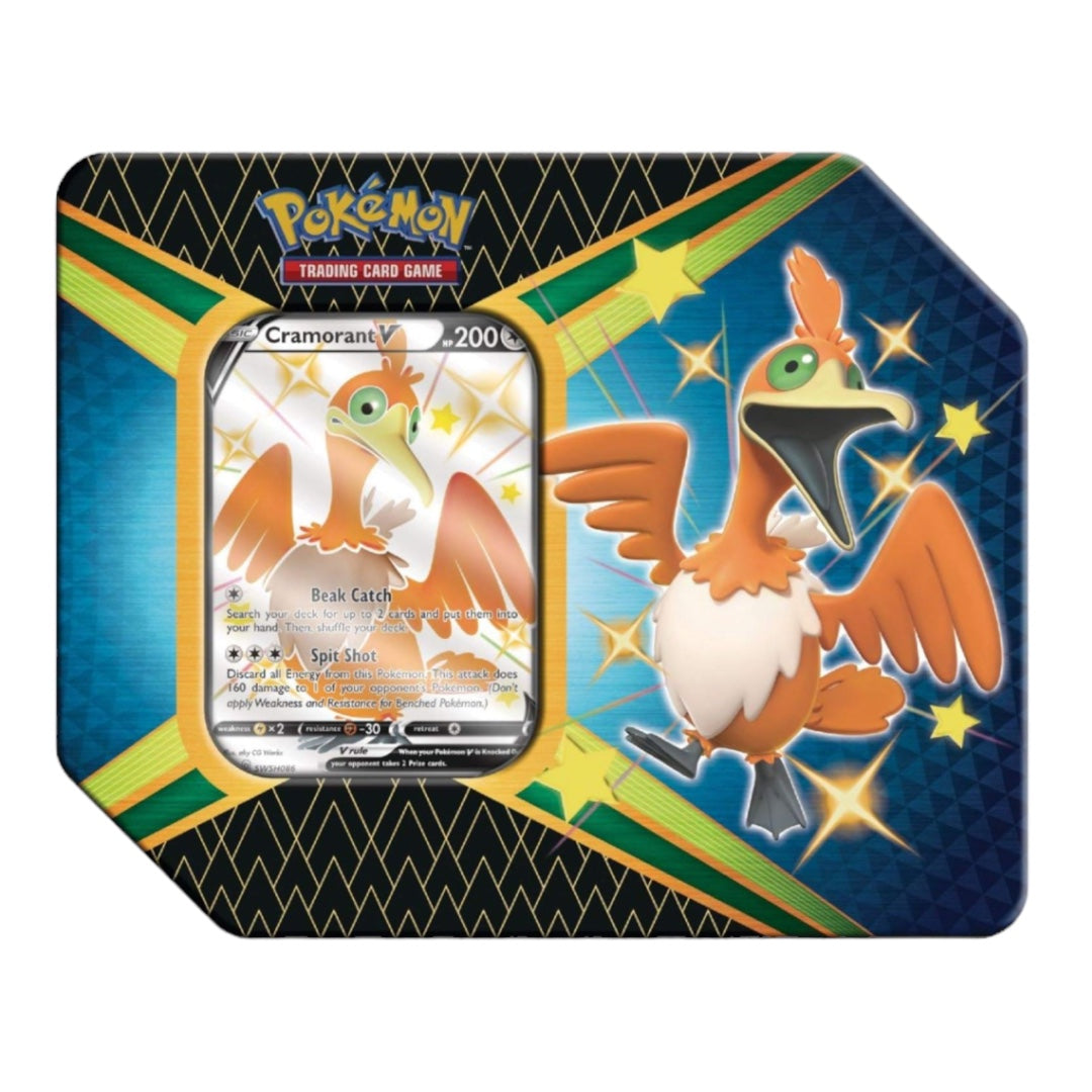 Pokemon Shining Fates V Tins (Set Of ALL 3 ) Boltund , cheapest Eldegoss & Cramorant