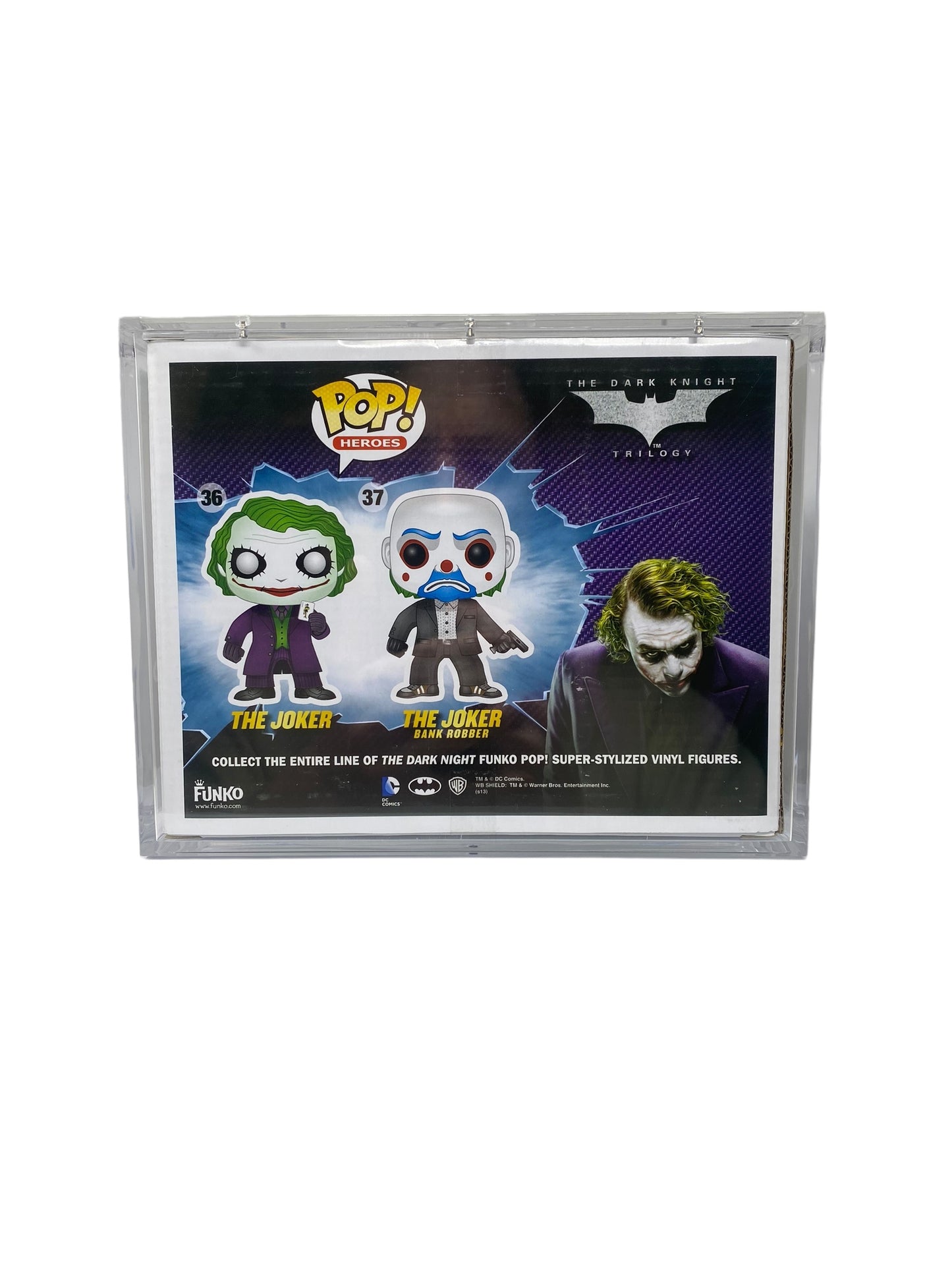SOLD - 2013 The Joker 2-pack GITD Gemini Collectibles 480 pieces