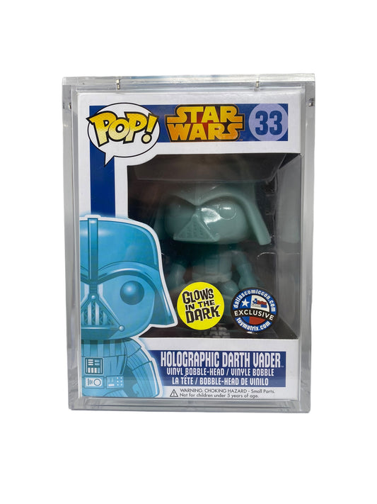 2013 Holographic Darth Vader 33, GITD Dallas CC exclusive