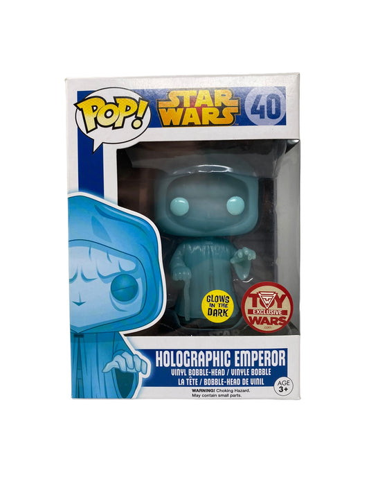 2015 Holographic Emperor 40, GITD Toy Wars Exclusive