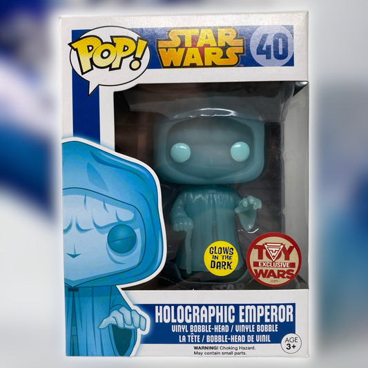 2015 Holographic Emperor 40, GITD Toy Wars Exclusive