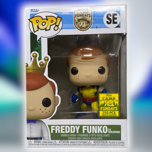 2023 Freddy Funko as Wolverine SE, Camp Fundays 250 pcs