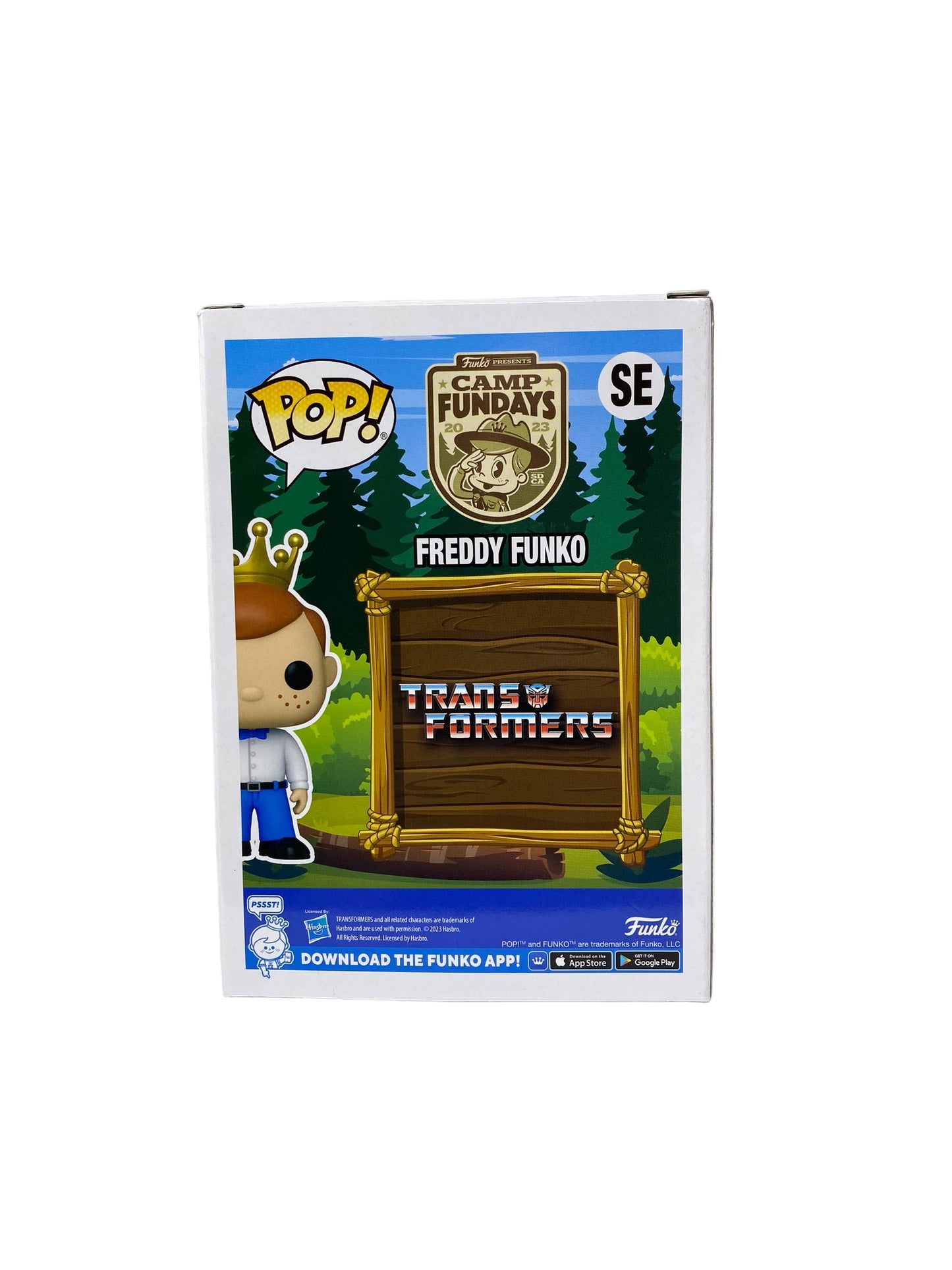 2023 Freddy Funko as Megatron SE, Metallic Camp Fundays