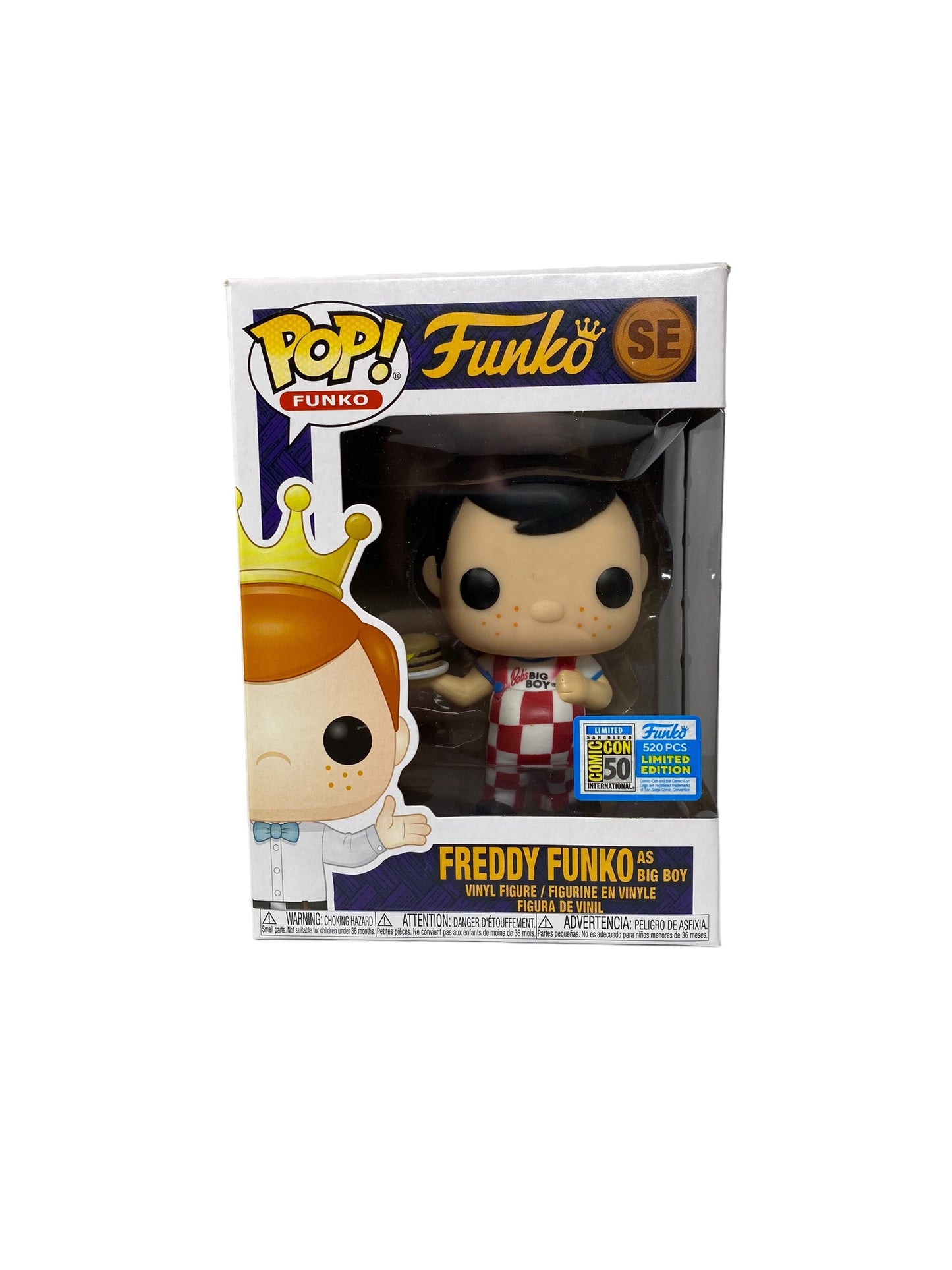 2019 Freddy Funko as Big Boy SE SDCC 520 pcs