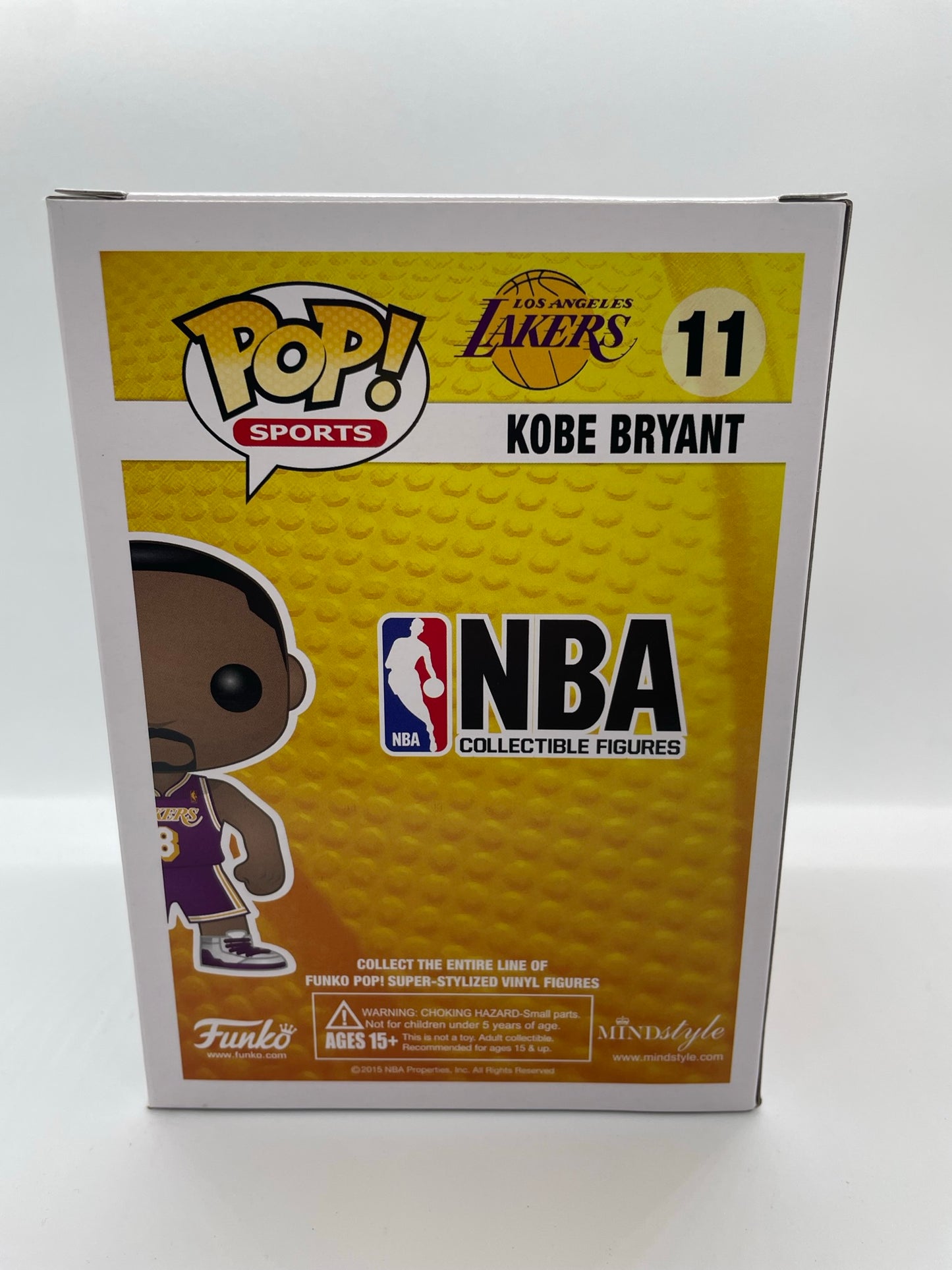 Sold 2015 Kobe Bryant PopLife 11 #8 Jersey