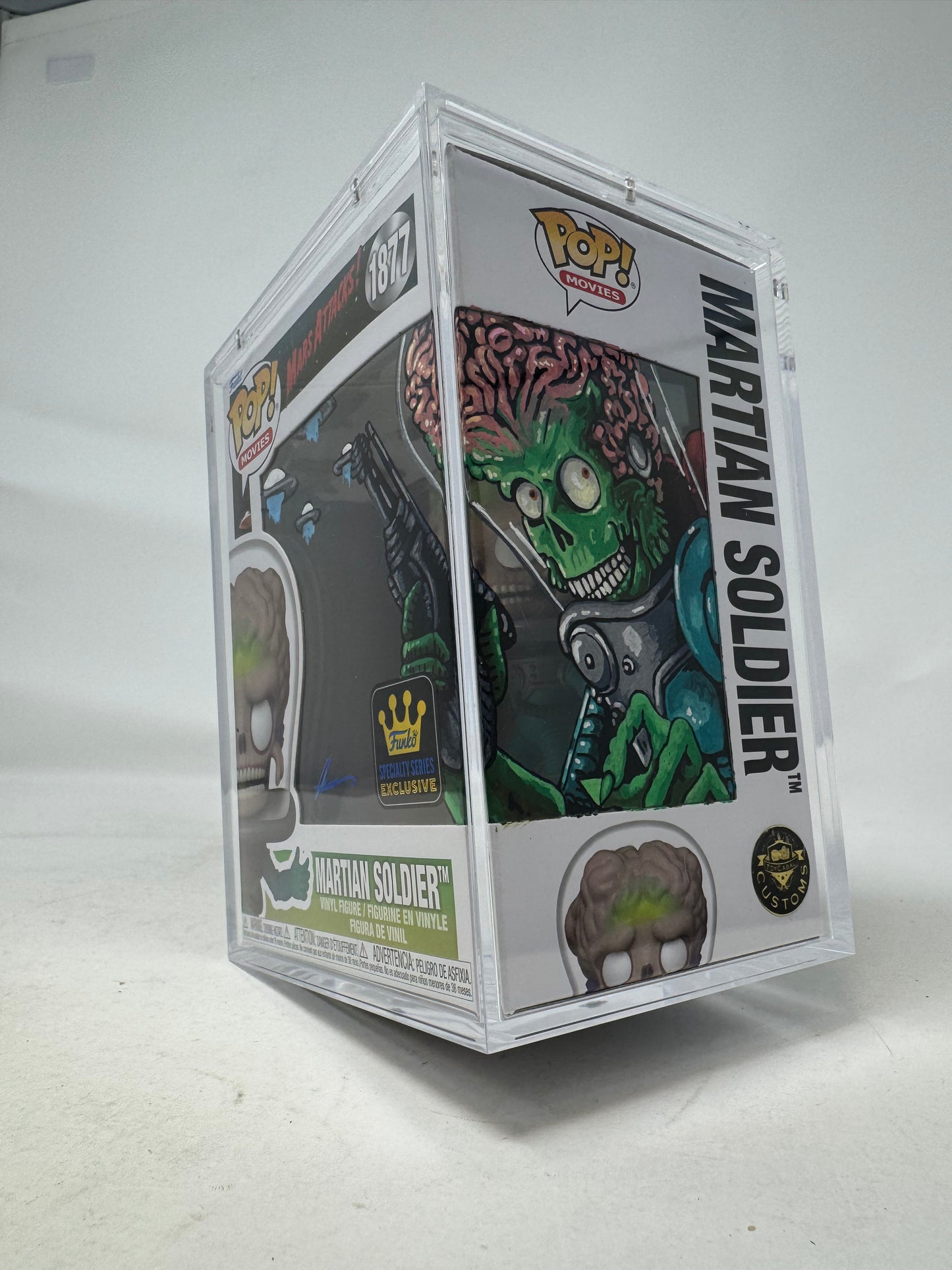 Movies- Mars Attacks Martian Soldier 1877 TCC X Mooch Custom