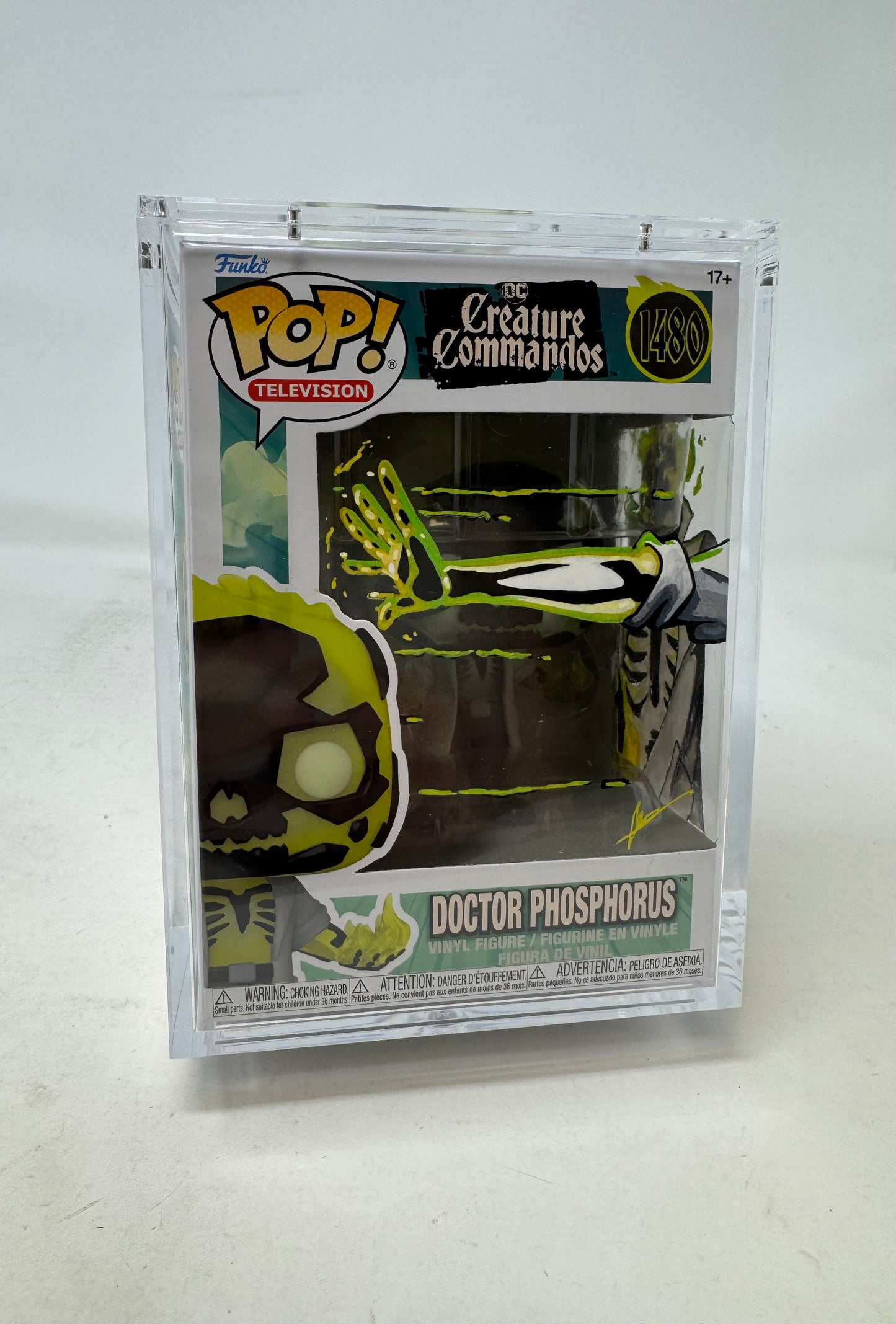 TV- DC Creature Commandos Doctor Phosphorus 1480 TCC X Mooch Custom (Lab Coat)