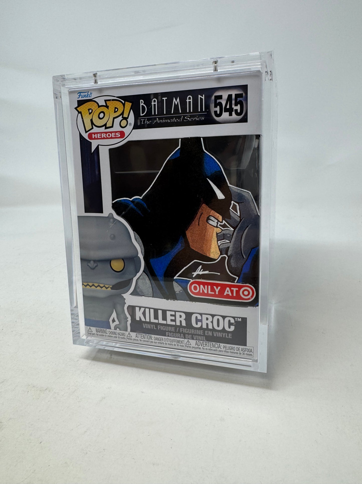 Heroes- Batman the Animated Series Killer Croc 545 TCC X Mooch Custom (Close Up)