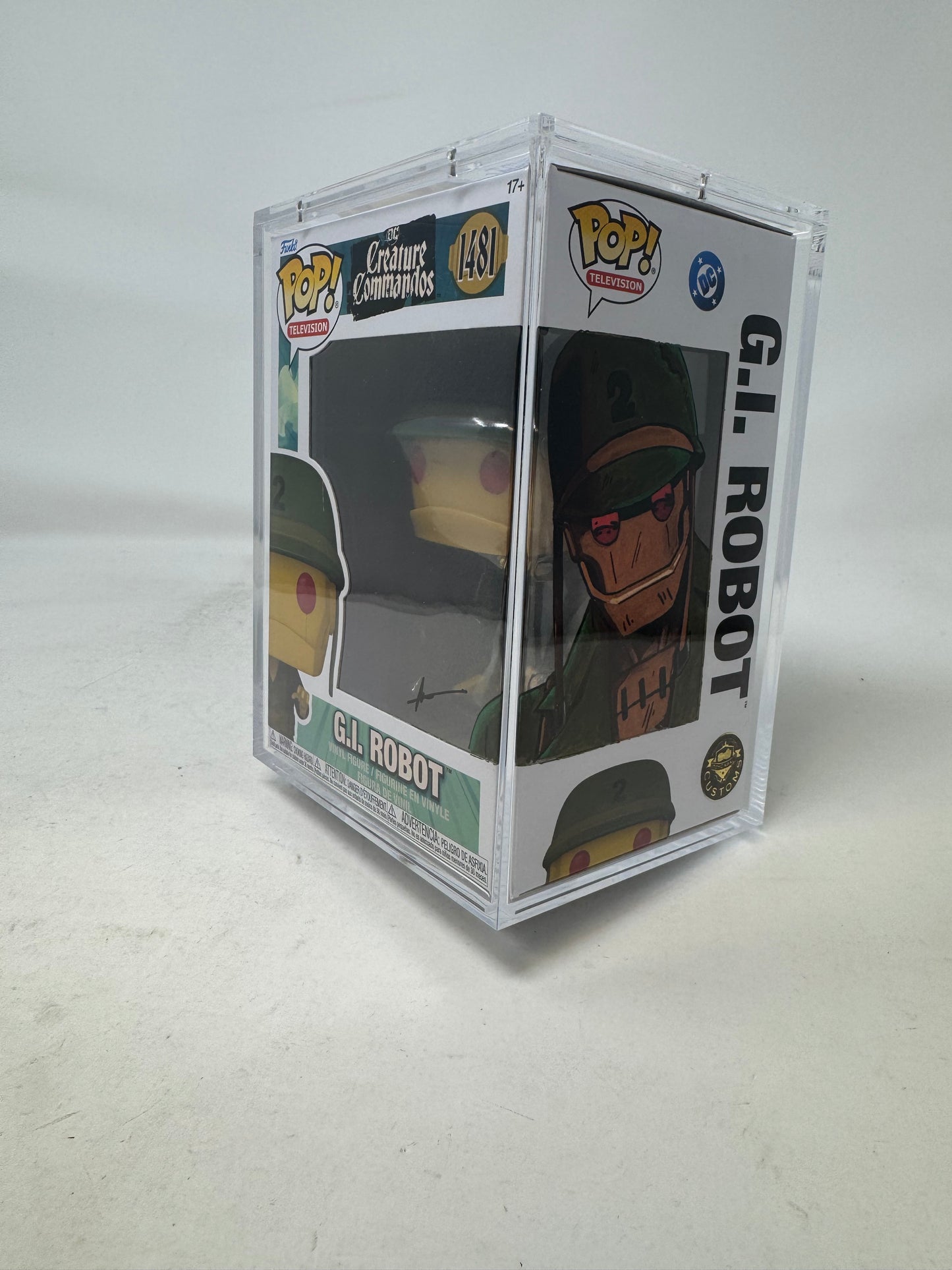 TV- DC Creature Commandos G.I. Robot 1481 TCC X Mooch Custom