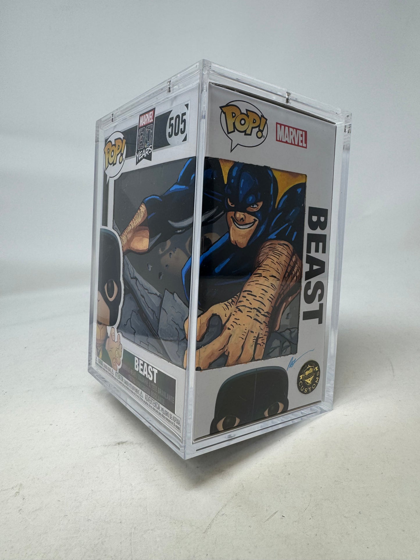 Marvel- 80 Years Celebration X-Men Beast 505 TCC X Mooch Custom