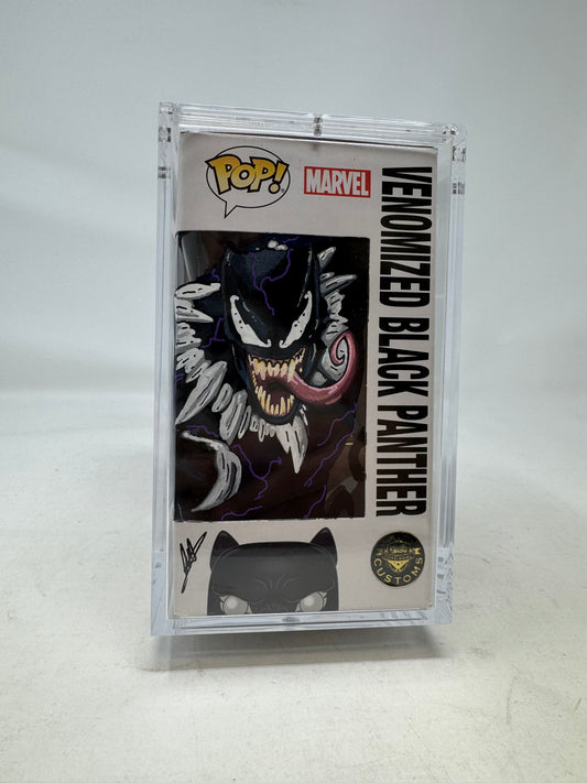 Marvel- Venom Venomized Black Panther 370 TCC X Mooch Custom
