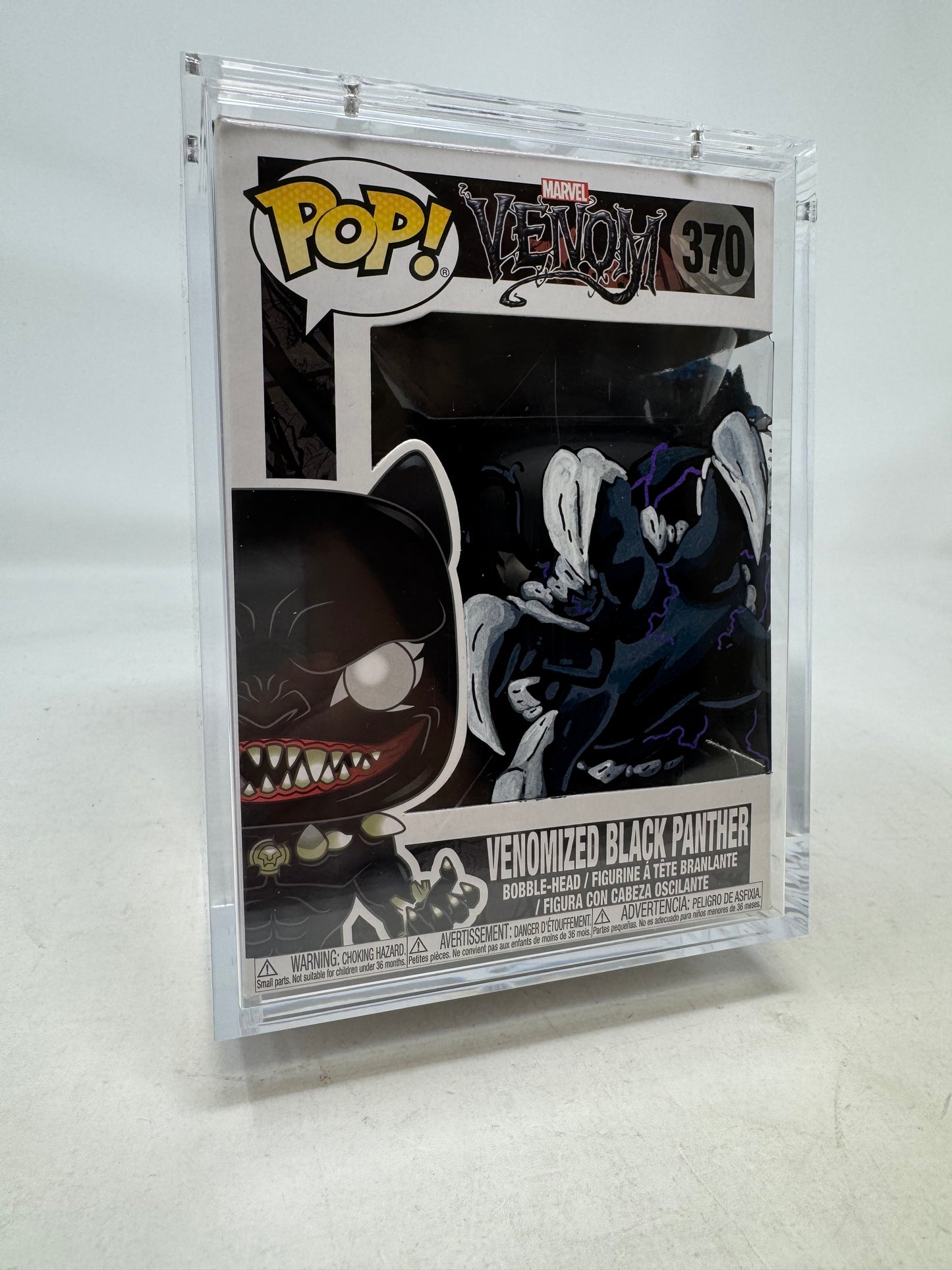 Marvel- Venom Venomized Black Panther 370 TCC X Mooch Custom