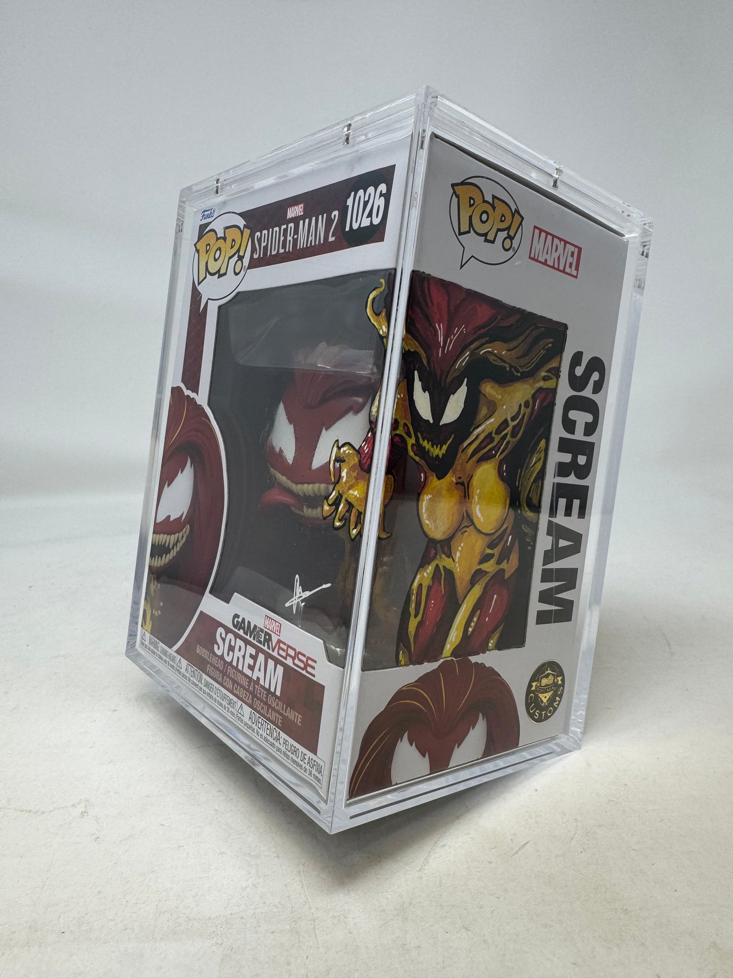 Marvel- Spider-Man 2 Gamerverse Scream 1026 TCC X Mooch Custom