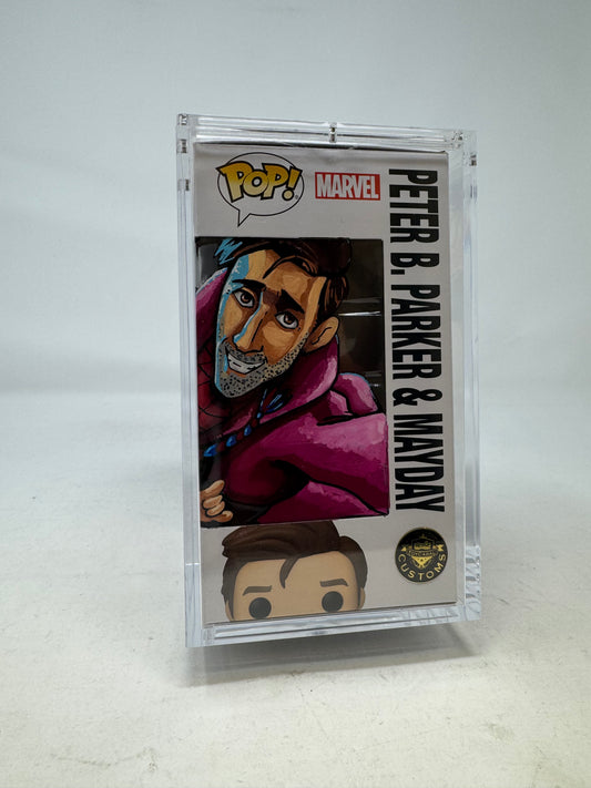 Marvel- Spider-Man Across The Spiderverse Peter B. Parker & Mayday 1239 TCC X Mooch Custom