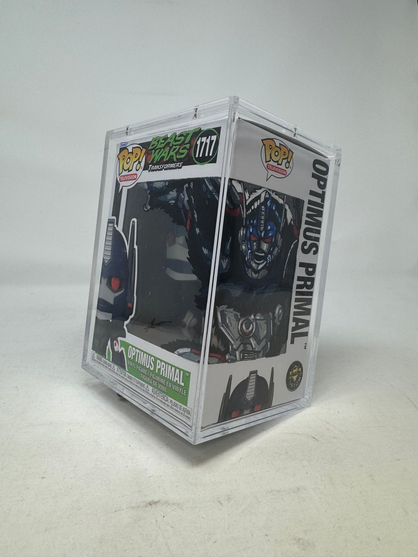 TV- Transformers Beast Wars Optimus Primal 1717 TCC X Mooch Custom