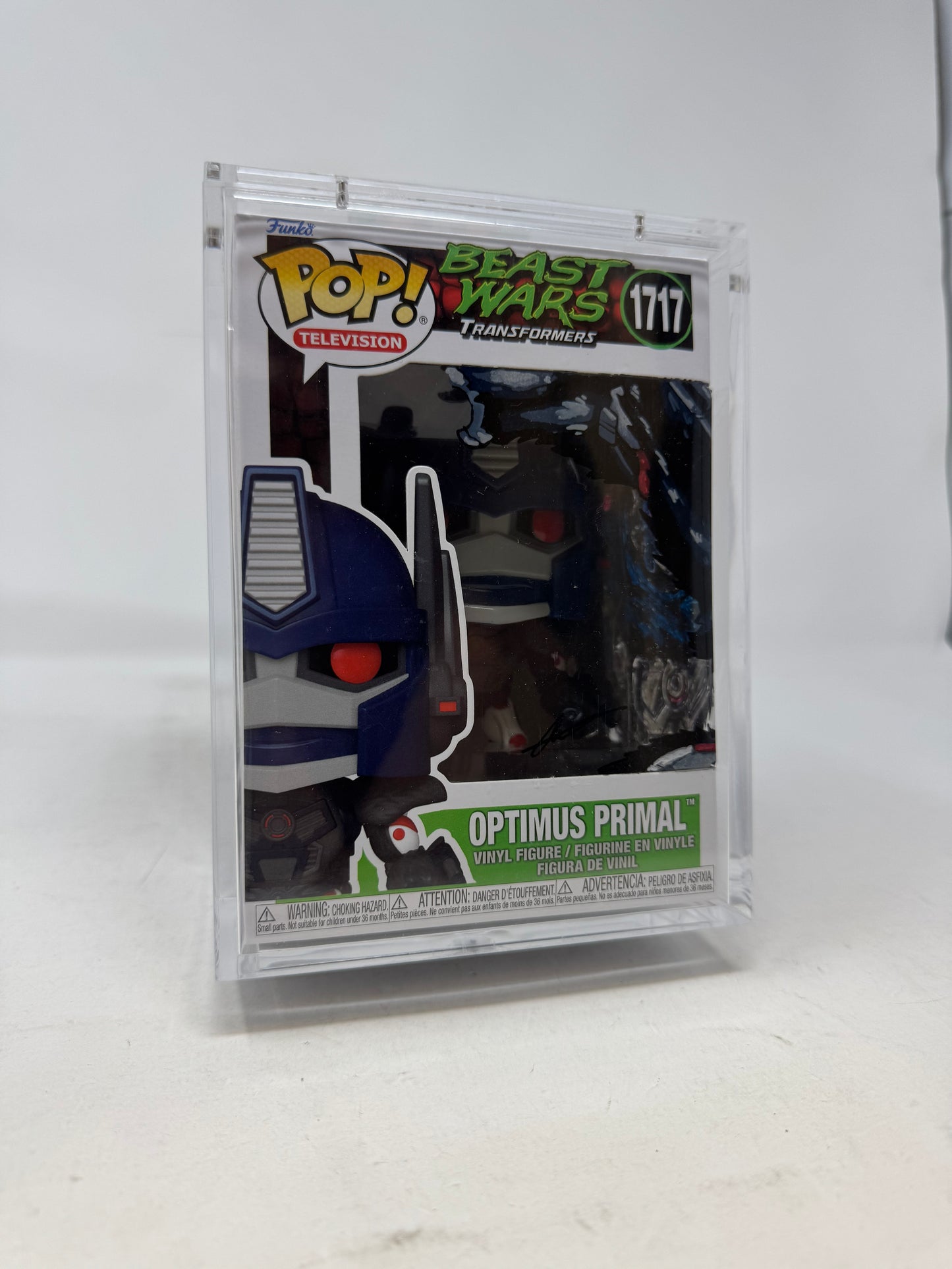 TV- Transformers Beast Wars Optimus Primal 1717 TCC X Mooch Custom