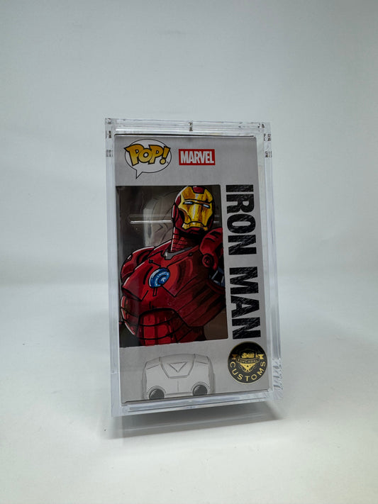 Marvel- Iron Man (Sketched) 1572 TCC X Mooch Custom