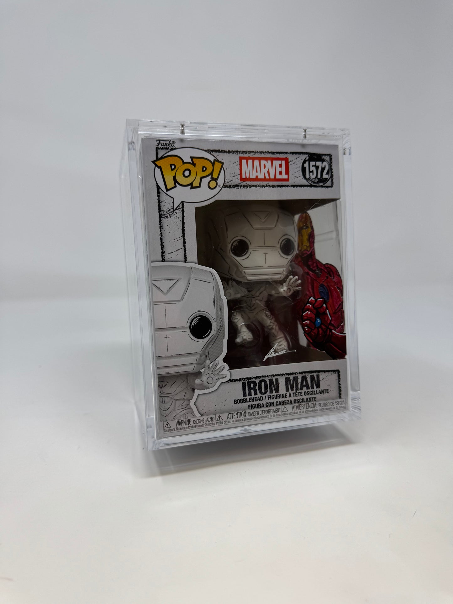 Marvel- Iron Man (Sketched) 1572 TCC X Mooch Custom