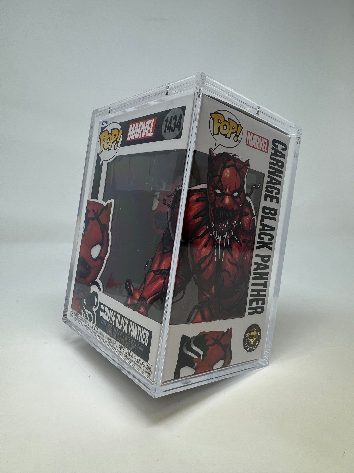 Marvel- Carnage Black Panther 1434 TCC X Mooch Custom