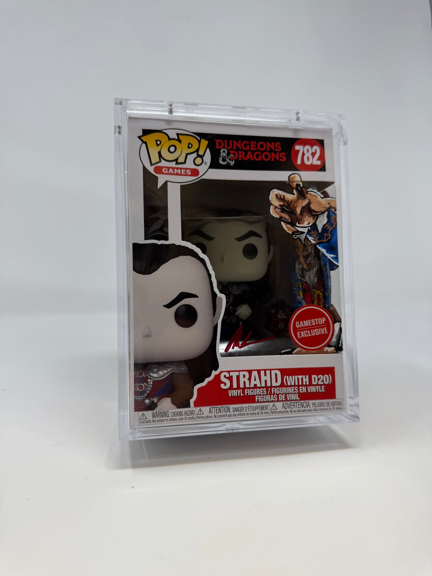 Games- Dungeons & Dragons Strahd (With D20) 782 TCC X Mooch Custom