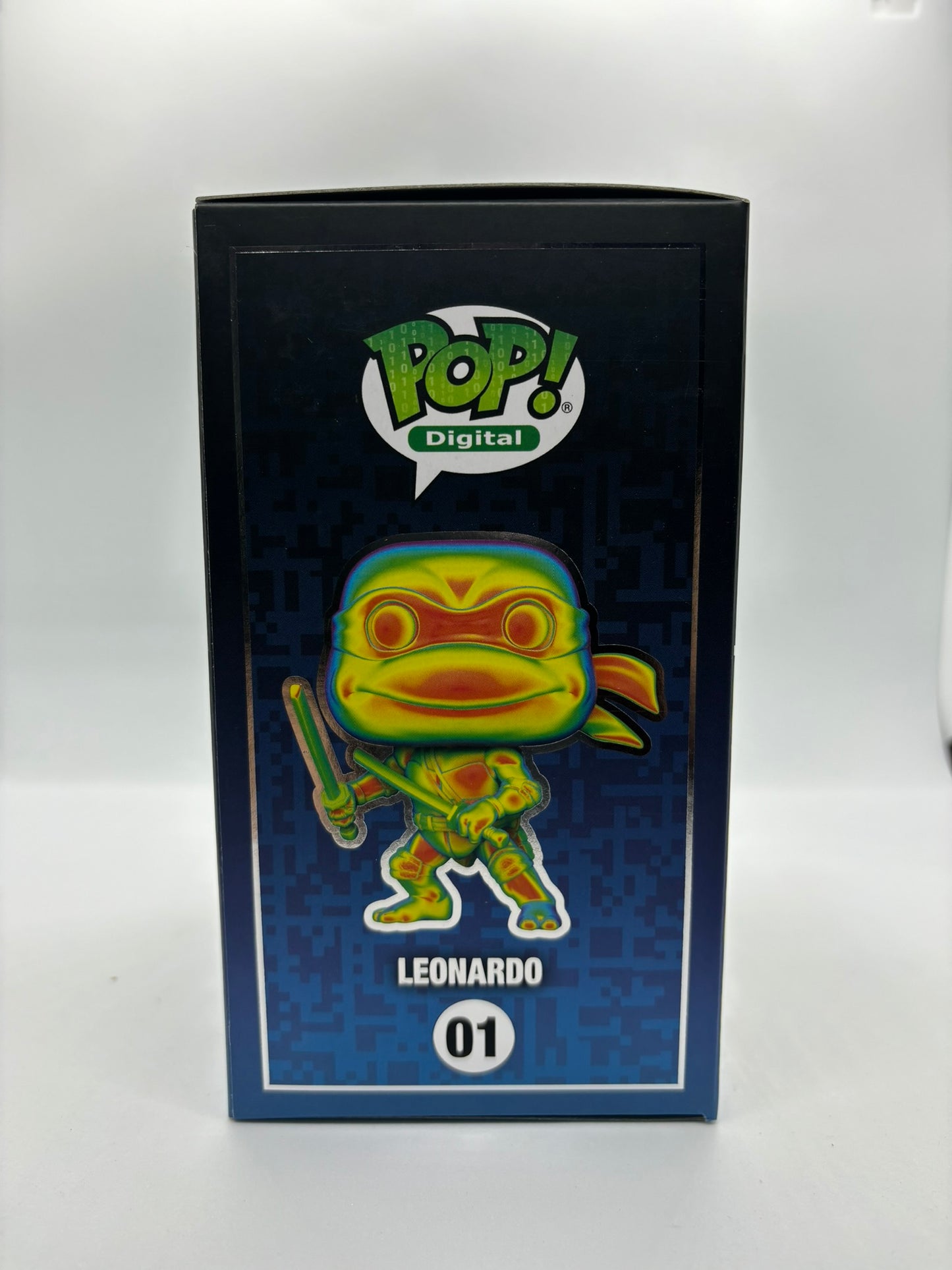 SOLD - 2021 Leonardo Blacklight NFT Grail Autographed by Kevin Eastman