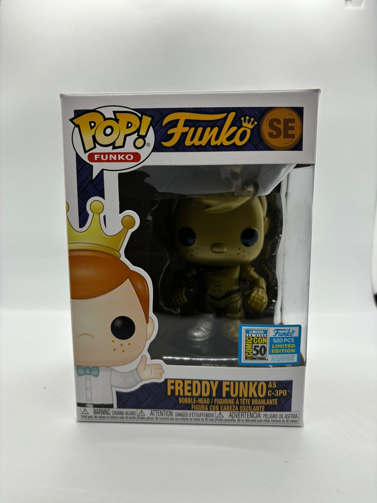 2019 Freddy as C-3PO SDCC LE 520 Pcs