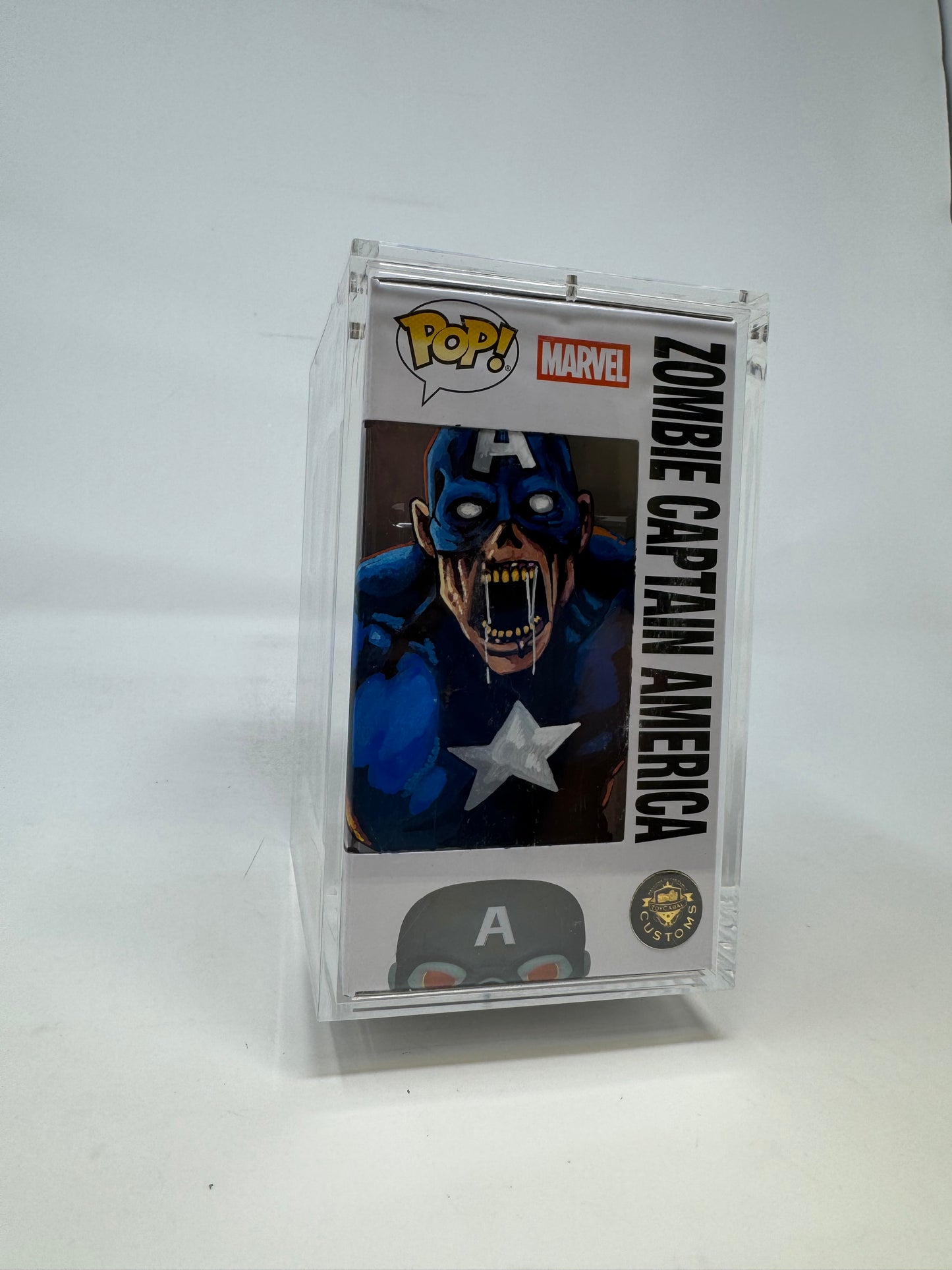 Marvel- Marvel Zombies Zombie Captain America 1554 TCC X Mooch Custom